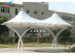 鳳凰城小區景觀膜結構小品