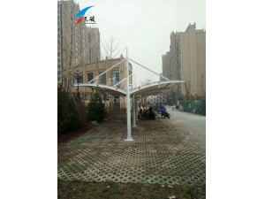 張店美麗城膜結(jié)構(gòu)自行車(chē)棚